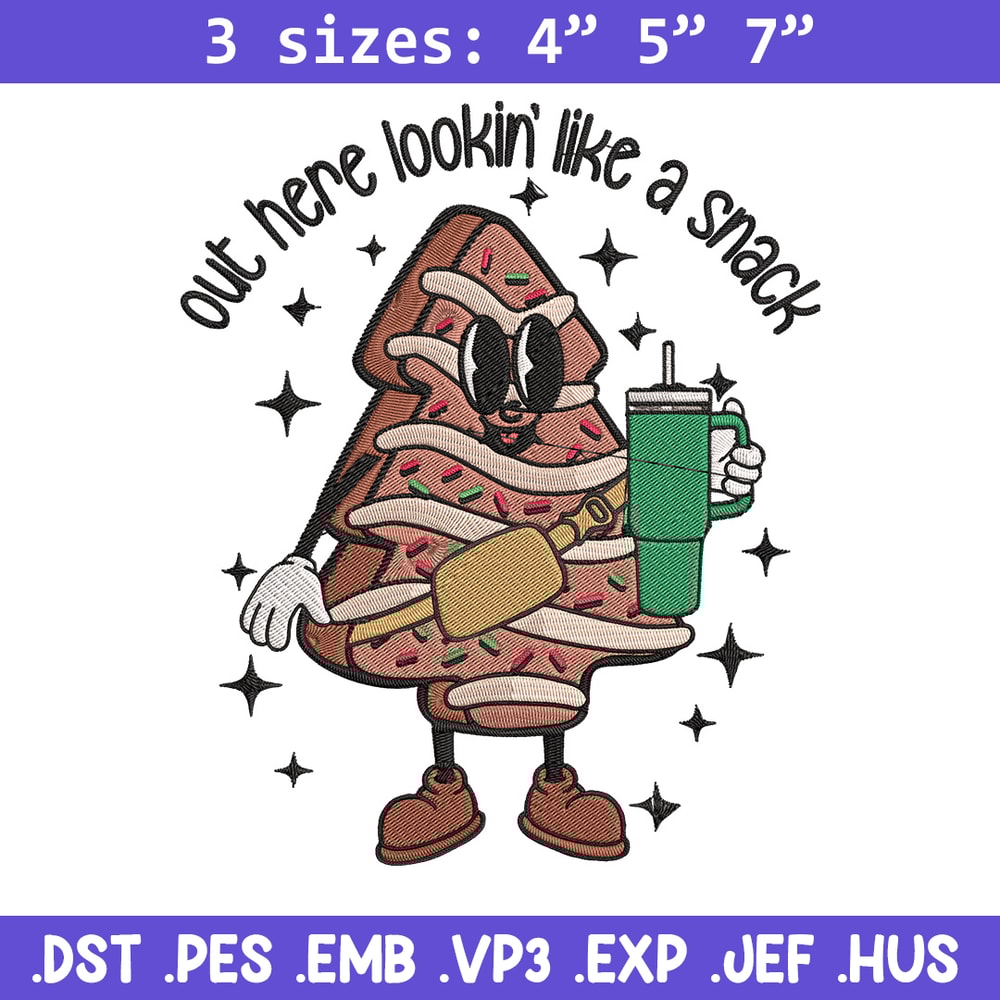 Chrismas trees Embroidery Design, Tree Embroidery, Embroidery File, Chrismas Embroidery, Anime shirt, Digital download.jpg