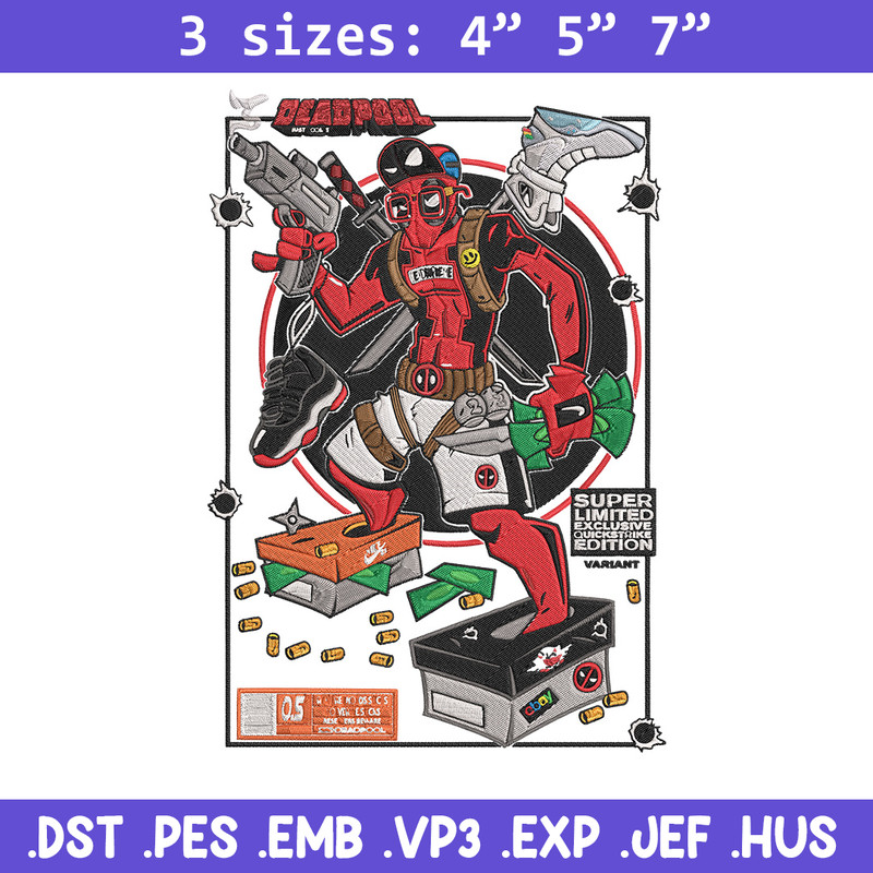 Deadpool poster Embroidery Design, Deadpool Embroidery, Embroidery File, Anime Embroidery, Anime shirt, Digital download..jpg