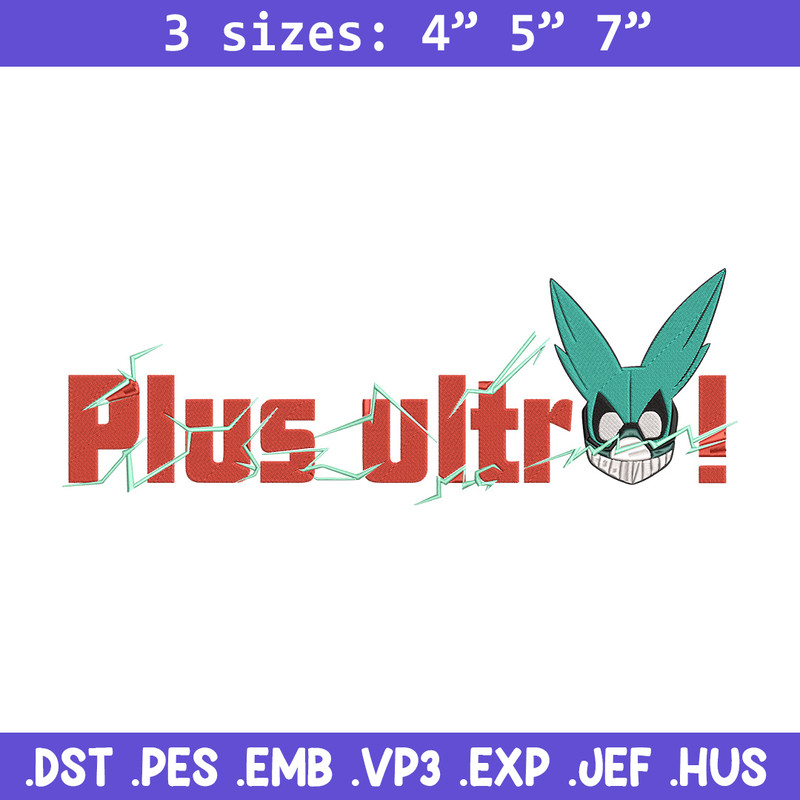 Deku logo Embroidery Design, My hero academia Embroidery, Embroidery File, Anime Embroidery,Anime shirt,Digital download.jpg