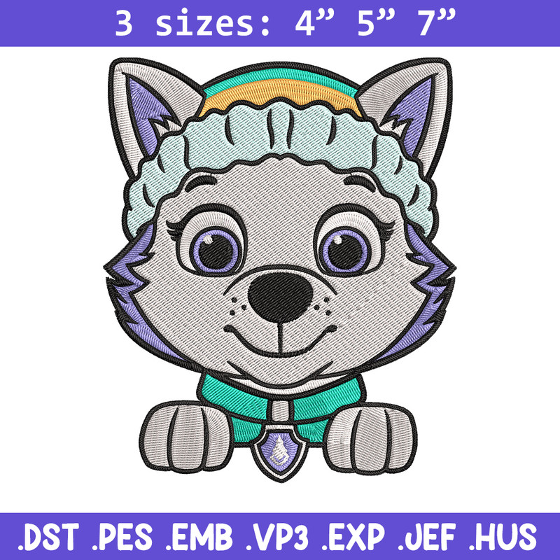Everest Dog Embroidery Design, Paw Patrol Embroidery, Embroidery File,Anime Embroidery, Anime shirt,Digital download..jpg