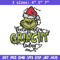 Feeling Extra Grinch Today Embroidery design, Grinch Christmas Embroidery, Grinch design, Logo shirt, Digital download..jpg