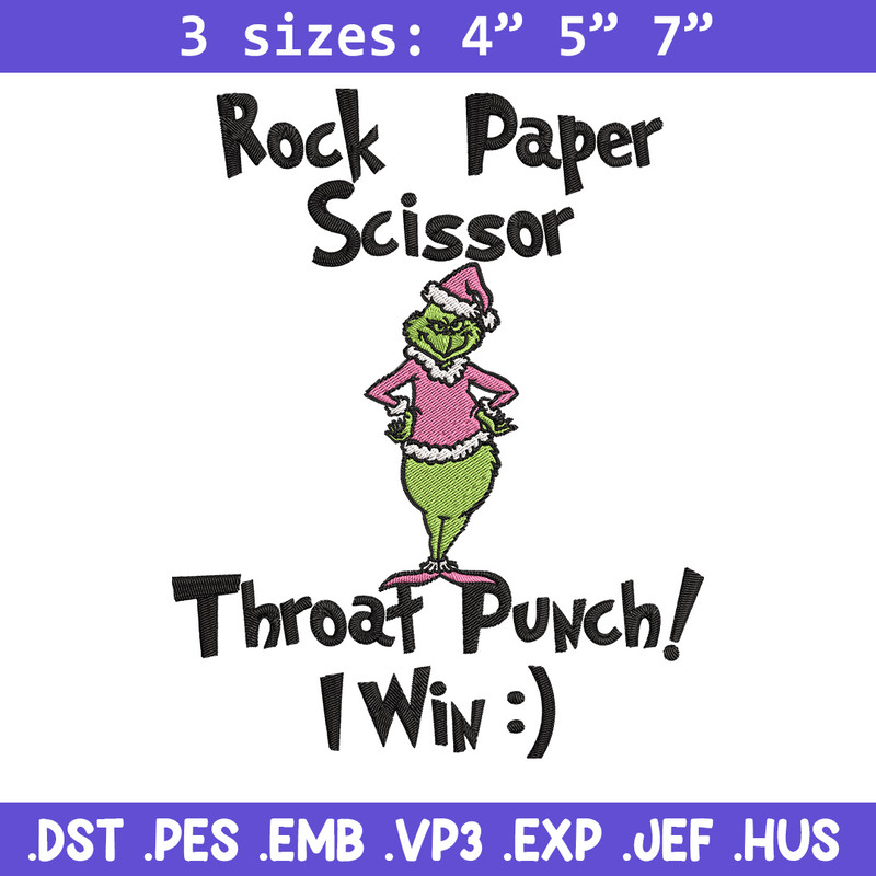 Grinch Embroidery Design, Grinch Embroidery, Embroidery File, Chrismas Embroidery, Anime shirt, Digital download.jpg