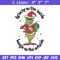 Grinchy Embroidery Design, Grinch Embroidery, Embroidery File, Chrismas Embroidery, Anime shirt, Digital download..jpg