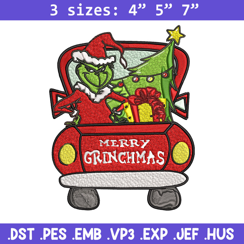 Merry Grinchmas Embroidery design, Merry Grinchmas Embroidery, cartoon design, logo shirt, Digital download..jpg
