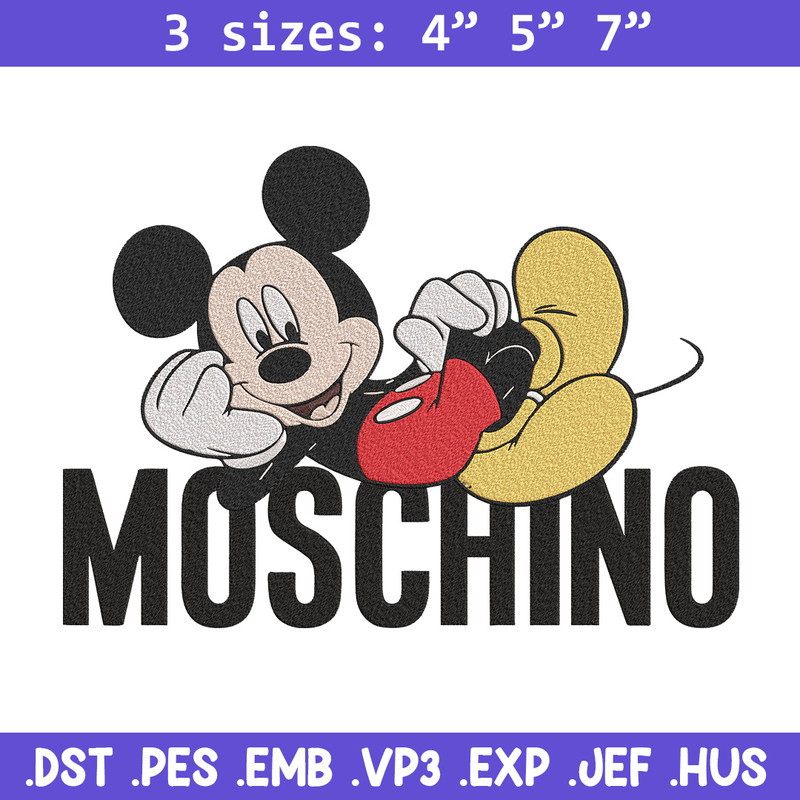 Moschino Mickey Embroidery Design, Mickey Embroidery, Embroidery File, Anime Embroidery, Moschino shirt,Digital download.jpg