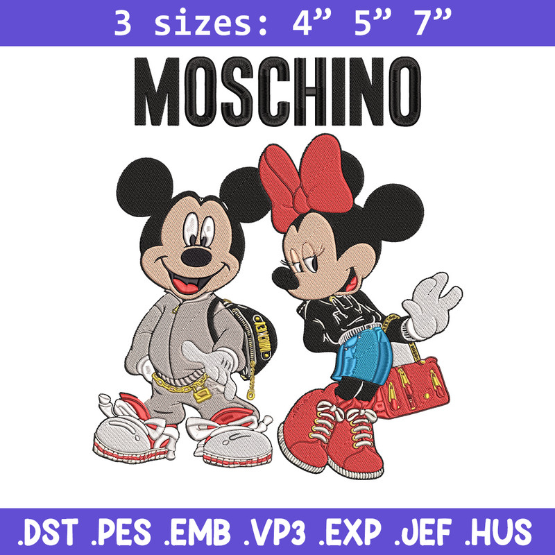 Moschino Mickey Embroidery Design, Mickey Embroidery, Embroidery File, Anime Embroidery,Moschino shirt,Digital download.jpg