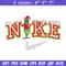 Nike chrismas embroidery design, Chrismas embroidery, Nike design, Embroidery shirt, Embroidery file, Digital download.jpg