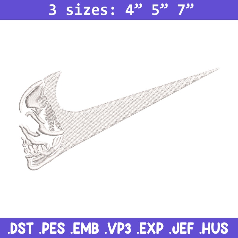 Nike horror embroidery design, Horror embroidery, Nike design, Embroidery shirt, Embroidery file, Digital download.jpg