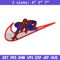 Nike Spiderman Logo embroidery design, Spiderman embroidery, Nike design, movie design, movie shirt, Digital download.jpg