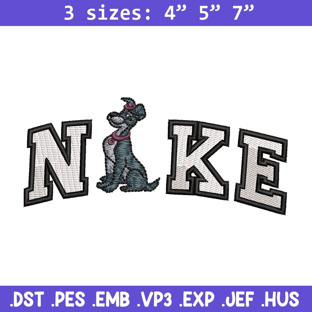 Nike x dog embroidery design, Dog embroidery, Nike design, Embroidery shirt, Embroidery file, Digital download.jpg