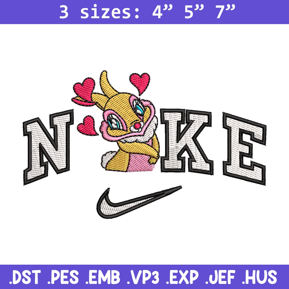 Nike x micky love embroidery design, Disney embroidery, Nike design, Embroidery shirt, Embroidery file, Digital download.jpg