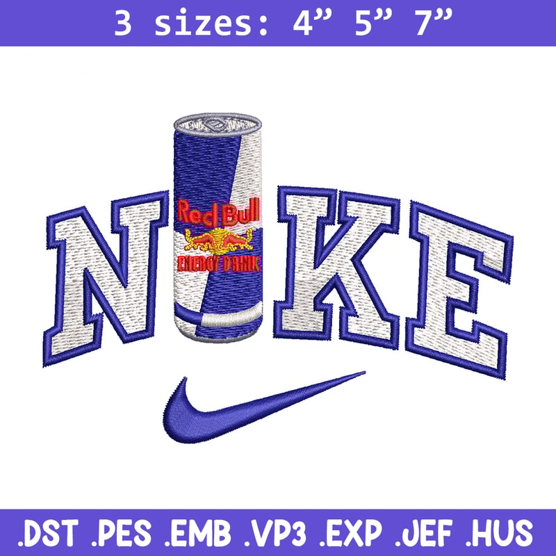 Nike x redbull embroidery design, Redbull embroidery, Nike design, Embroidery shirt, Embroidery file, Digital download.jpg
