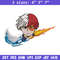 Nike x Todoroki embroidery design, My hero academia embroidery, Nike design, anime design, anime shirt, Digital download.jpg