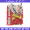 One punch man poster Embroidery Design, One punch man Embroidery, Embroidery File, Anime Embroidery, Anime shirt.jpg