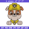 Rubble dog Embroidery Design, Paw patrol Embroidery, Embroidery File, Anime Embroidery, Anime shirt, Digital download..jpg