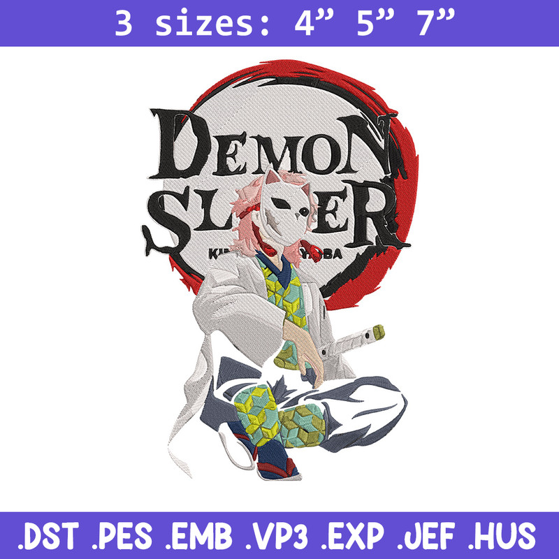 Sabito Poster Embroidery Design, Demon slayer Embroidery, Embroidery File, Anime Embroidery, Digital download.jpg