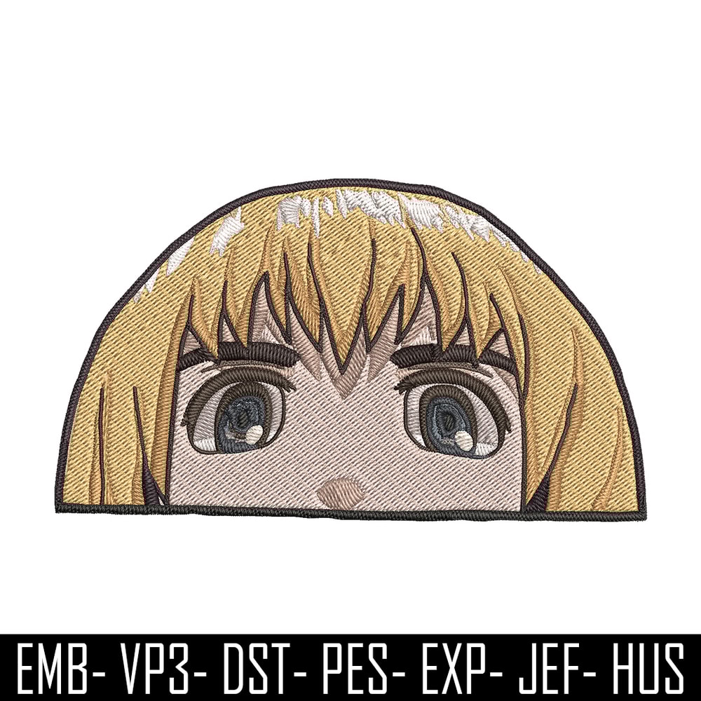 Armin Peeker Embroidery Design, Aot Embroidery, Embroidery File, Anime Embroidery, Anime shirt, Digital download.jpg