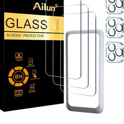 Ailun 3 Pack Screen Protector for iPhone 15 Pro Max