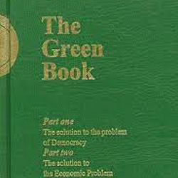 Gaddafi's "The Green Book" by Muammar al-Gaddafi
