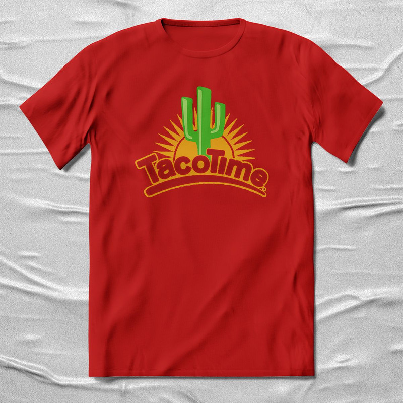 Taco Time Logo TShirt 3