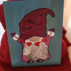Be Mine Gnome painting