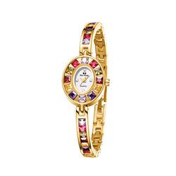 women elysian gemtime vintage styled watch