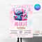 Stitch Birthday Party Invitation Template Editable Cartoon Bday Evite Fun Canva Design For Kids P 6