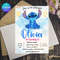 Stitch Editable Birthday Invitation Template Printable Birthday Party Invitations Digital Kids Part 4