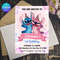 Editable Stitch Birthday Invitation Template Canva Editable Birthday Invitation Stitch Birthday Par 5