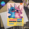 Stitch Birthday Invitation Template Kids Birthday Invite Stitch Invitation Stitch Party Mobile I 5
