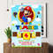 Super Mario Editable Birthday Invitation Canva Template Editable Mario Bros Invitation Super Mario 3