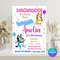 Blue Dog Invitation Template Bluey Birthday Invitation Birthday Invitation Instant Download Print A 3