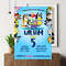 Bluey Birthday Invitation Birthday Invitation Birthday Girl Party Invite Bluey Birthday Party Invit 4