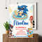 Sonic Pool Party Birthday Invitation Editable Sonic Canva Template Sonic Birthday Invite For Boys S 3