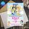 Editable Bluey Party Invitation For Boys And Girls Birthday Template Digital Printable Blue Dog Inv 4