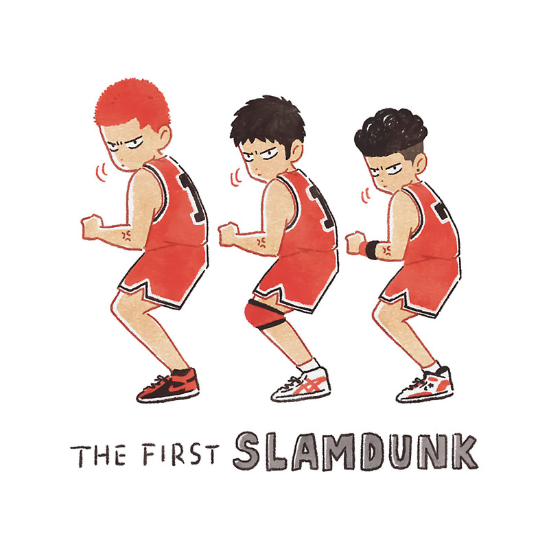 Chibi The First Slam Dunk, Slam Dunk Movie, Slam Dunk Anime.png