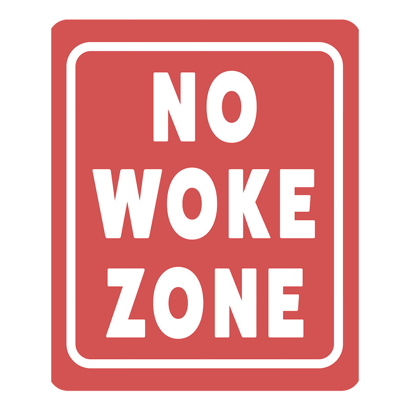 No Woke Zone - Anti Woke - Funny Conservative s .png