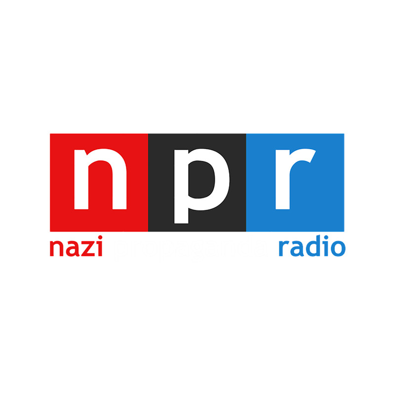 NPR Nazi Propaganda Radio Parody (for dark backgrounds).png