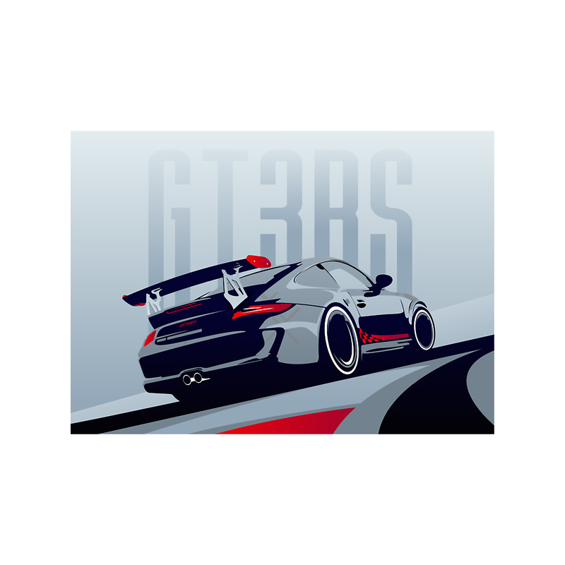 Porsche GT3RS on Nurburgring Red and Blue.png