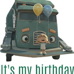 its my birthday trash truck and hankjersey