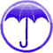 The Umbrella Academy Logo Purple and Blue .png