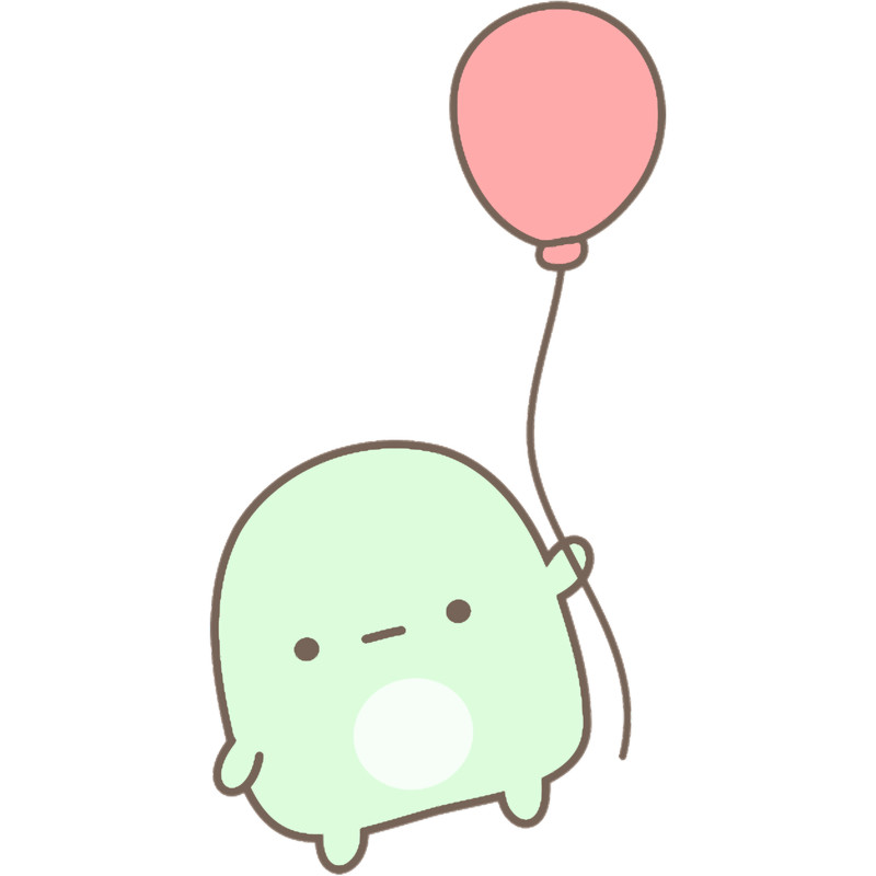 Little Blobs Drifting Balloon .png