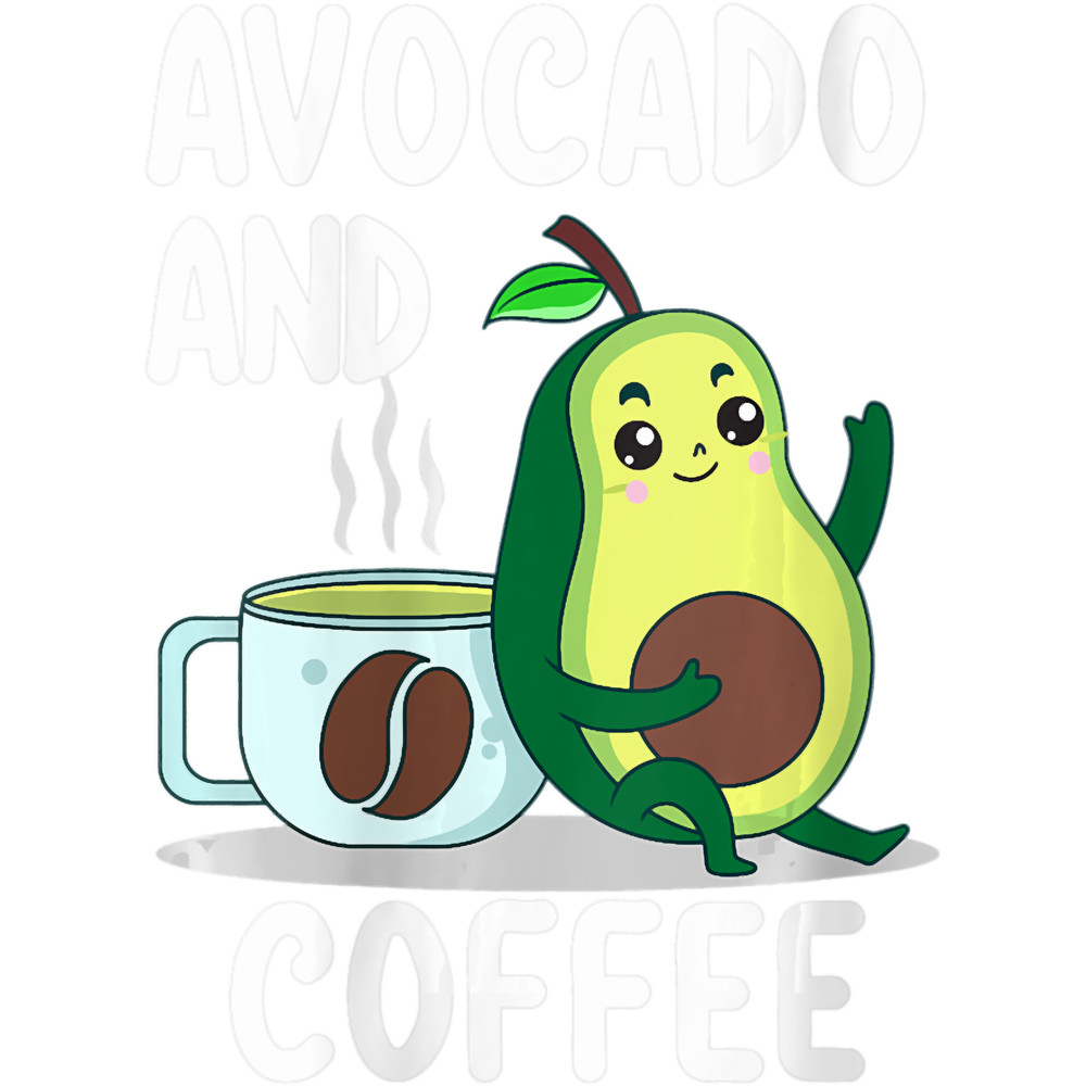 Womens Avocado And Coffee Lover Gift Keto Vegan Vegetarian Avocado209.png