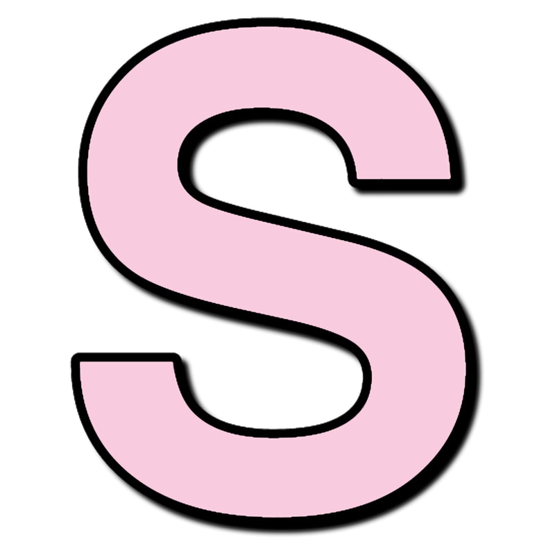 Pink letter S | Inspire Uplift