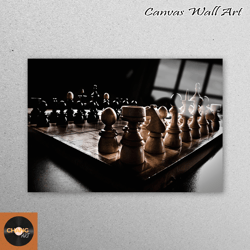 wall art, mural art, glass wall decor, chess, workscape tempered glass, abstract glass, friend gift wall art, chess love