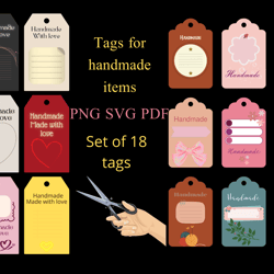 tags for handmade items. handmade label. diy gift tag. handmade stickers. business stickers. made by hand with love