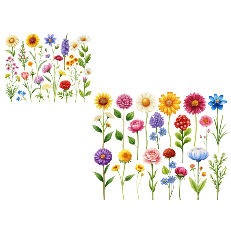Wild Flower Clipart Wild Flowers 30 Png Greenery Clipart Wildflower Clipart Daisy Clipart 5