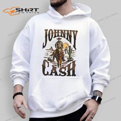 johnny cash hoodie cowboy western