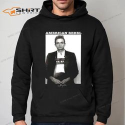 johnny cash hoodie american rebel mugshot