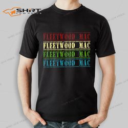 fleetwood mac text vintage retro faded t-shirt
